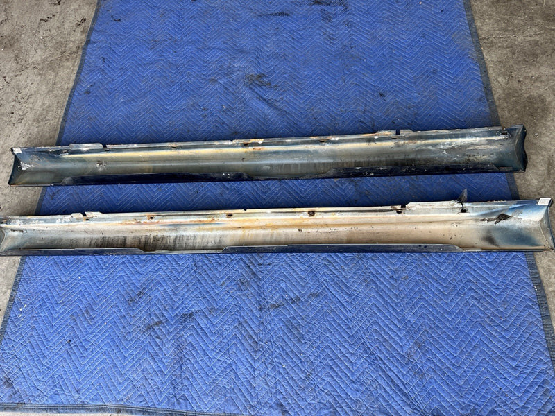 1993-1997 Volvo 850 850R Lower Rocker Panel Trim Pair Blue L & R OEM #4415E