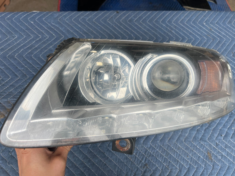 2009-2011 Audi A6 Left Driver Xenon Headlight LED 4FD 941 003 D OEM #53ZJ