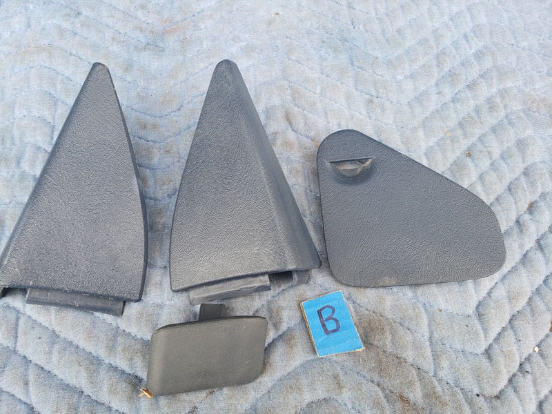 1988-1998 Chevy GMC GM 1500 C/K Interior Mirror Corner Trim & Fuse Cover #1044CN