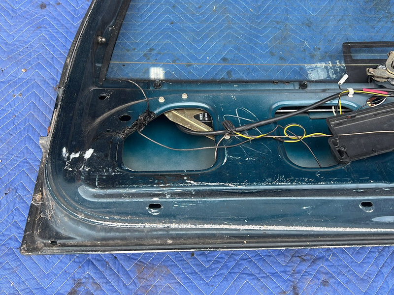 1990-1992 Volvo 740 745 940 Wagon Only Rear Hatch Panel Blue Green OEM #5999EM