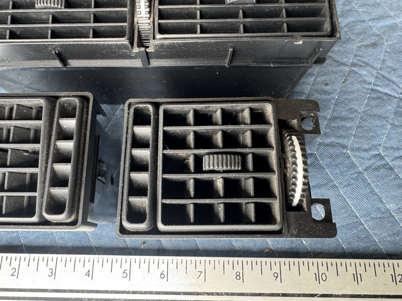 1986-1993 Volvo 240 244 245 Left Right Center Dash AC Heat Vent Set OEM #4813E