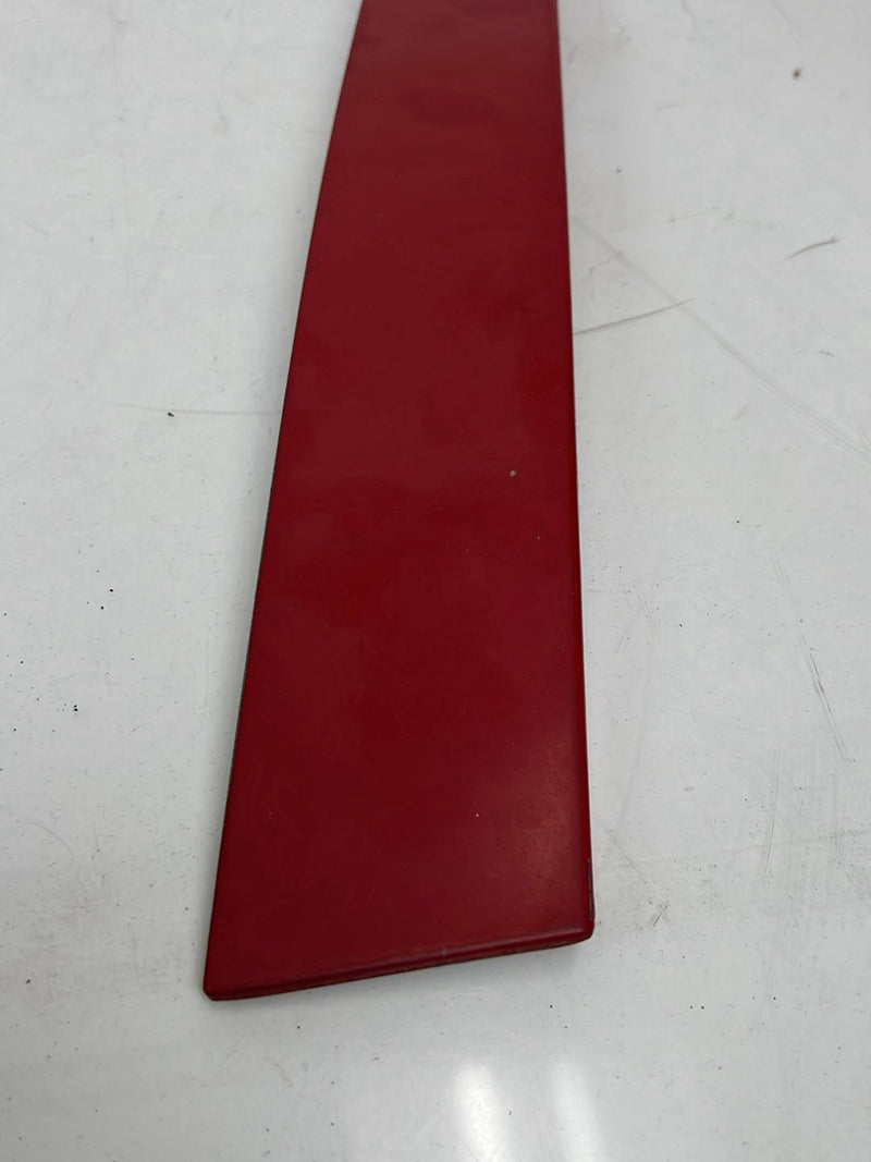 1993-1997 Volvo 850 Wagon Exterior Rear Side Window Trim Pair Red OEM