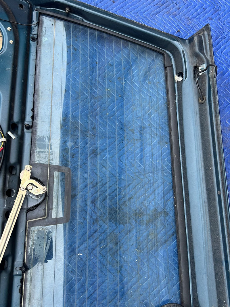 1990-1992 Volvo 740 745 940 Wagon Only Rear Hatch Panel Blue Green OEM #5999EM