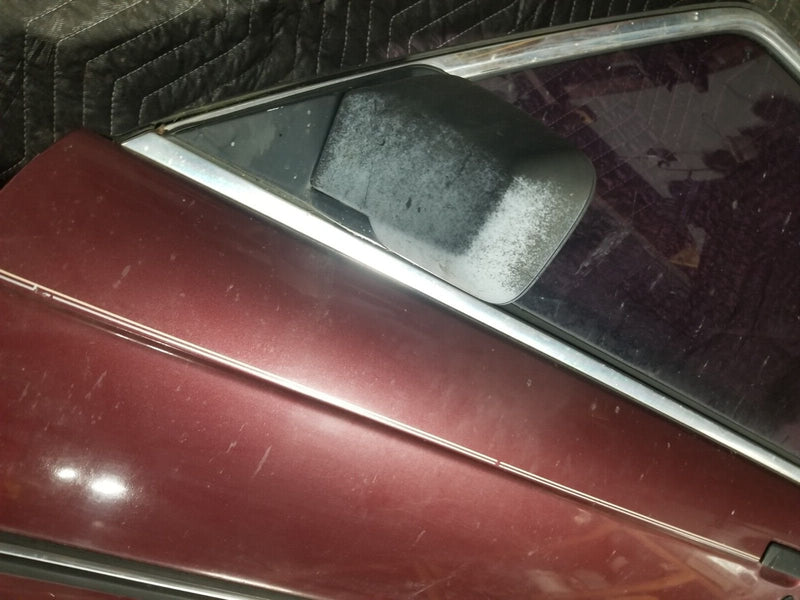 1984-93 BMW E30 318i 325i Front Driver Left LH Burgundy Door Panel OEM #CN602