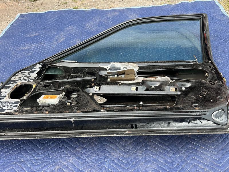1983-1985 Porsche 944 Front Passenger Right Door Assembly Black OEM #5718EM