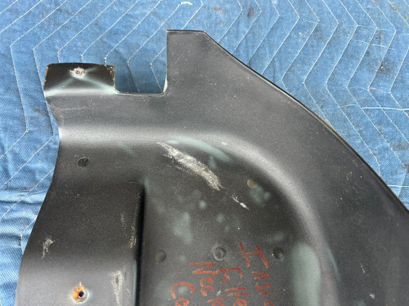 1989-1995 Volvo 740 940 Sedan Fuel Tank Filler Neck Cover Lid Trim OEM #3664EM