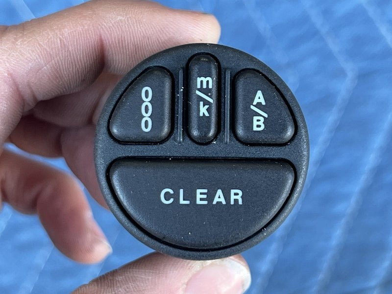 1998-2003 Jaguar XJR XJ8 Dashboard Computer Trip Toggle Switch LNC6019AB #4618E