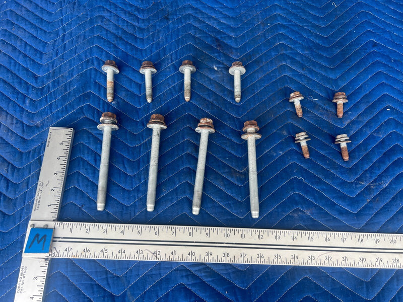 2011-2013 BMW X5 X5M E70 Rear Subframe Mounting Bolt Hardware OEM #2122EM