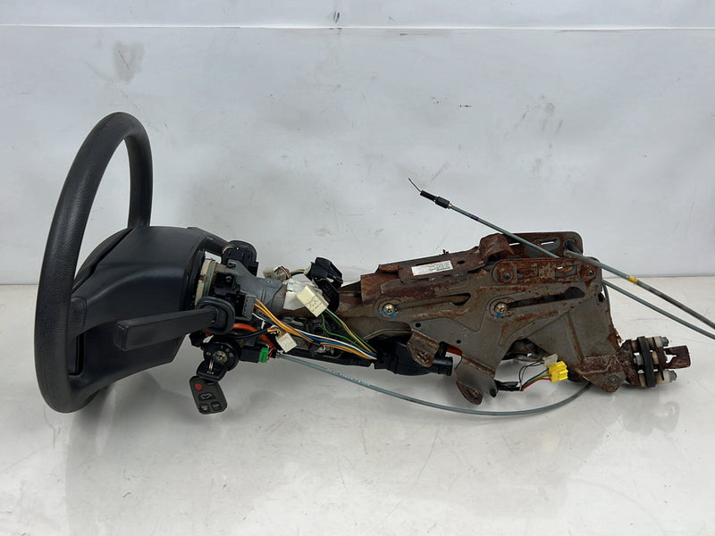 1998-2000 Volvo V70 S70 Steering Column Wheel Ignition Stalks w/ Key OEM