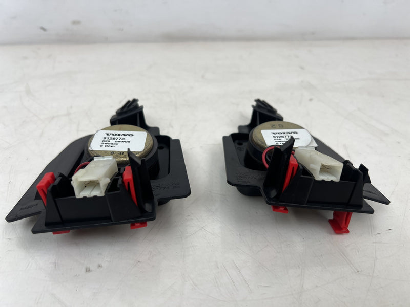 1998-2000 Volvo S70 V70 XC Rear D Pillar Left & Right Speaker Pair OEM #6849EM