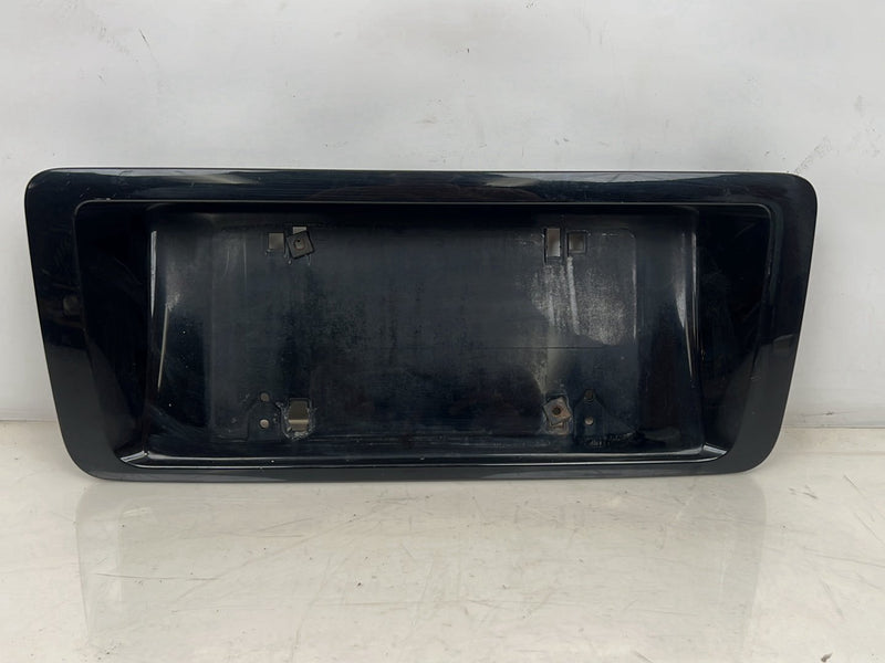 2001-2003 Audi S8 D2 A8 Rear Bumper License Plate Bracket Mount Black OEM #6108EM