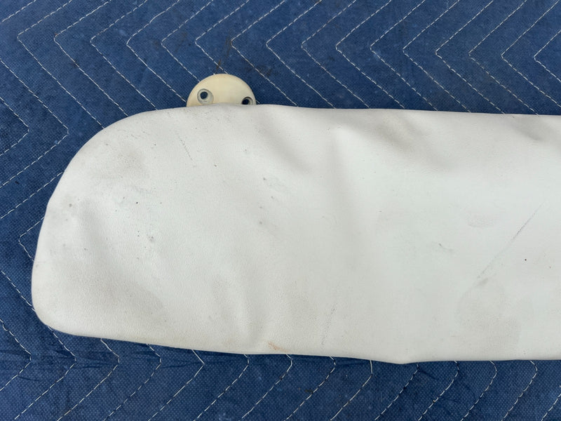 1967-1974 Volvo 140 142 144 145 Right & Left Sun Visor Shade White OEM #4868EM