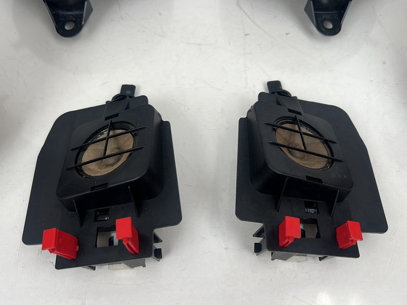 1998-2000 Volvo V70 Front Rear Left & Right Door Speaker Tweeter Set OEM