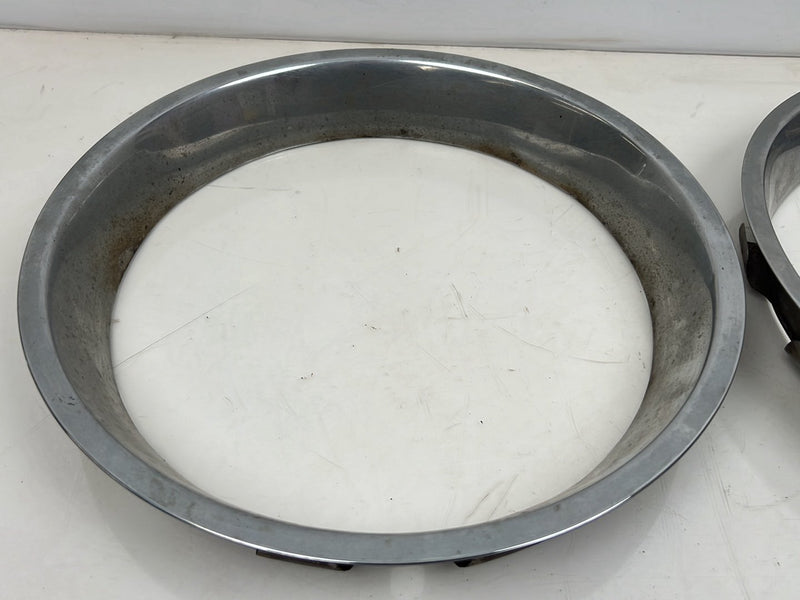 1975-1980 Volvo 244 240 14” Steel Wheel Trim Ring Chrome OEM #5401EM