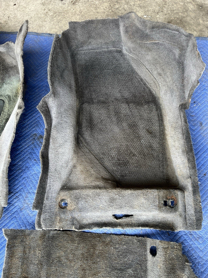 1993-1997 Volvo 850 850R Charcoal Molded Floor Carpet Set Wagon Only OEM #4426E