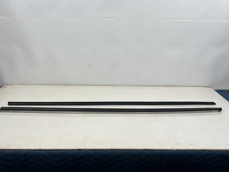 1975-1980 Volvo 244 240 Front Right &amp; Left Fender Belt Line Trim Pair OE #5355EM