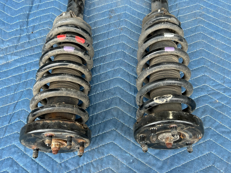 2003-2007 Honda Accord Front Strut Shock Spring Pair V6 Suspension OEM #1379CN