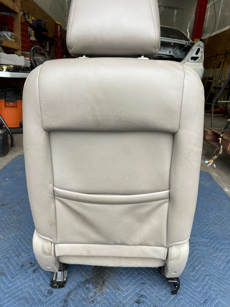 2002-2006 Toyota Camry Front Driver Left LH Seat Beige Leather OEM #5009EM