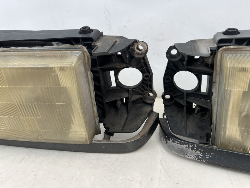 1989-1995 Volvo 740 940 Left Right Non-Fog Light Headlight Lamp Pair OEM #6798EM