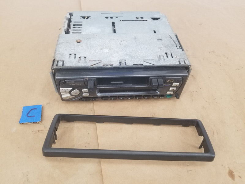 1984-93 BMW E30 318i 325i Radio Stereo JVC KS-F150 Cassette Head Unit OEM #CN568