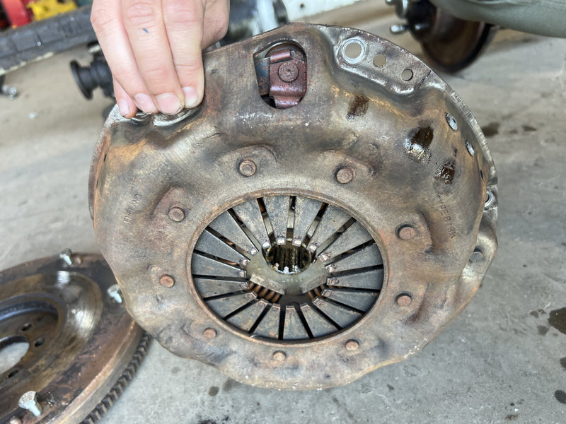 1967-1974 Volvo 140 142 Manual Trans Flywheel & Clutch Assembly OEM #5074EM