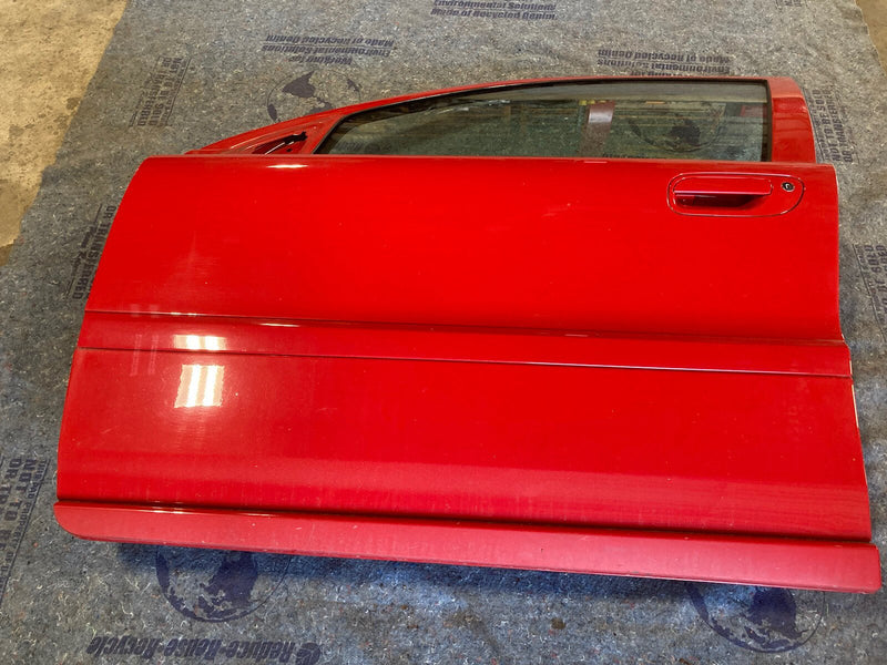 2005 2006 2007 Volvo S60R S60 V70R Front Driver Left LH Door Red OEM #1289M