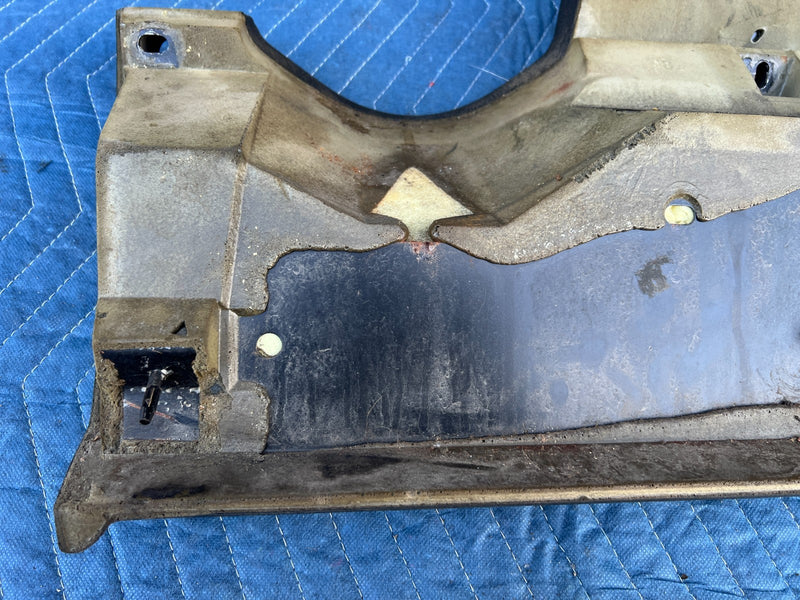 1986-1993 Volvo 240 244 Sedan Front Left Kick Panel Knee Bolster Trim OE #4203EM