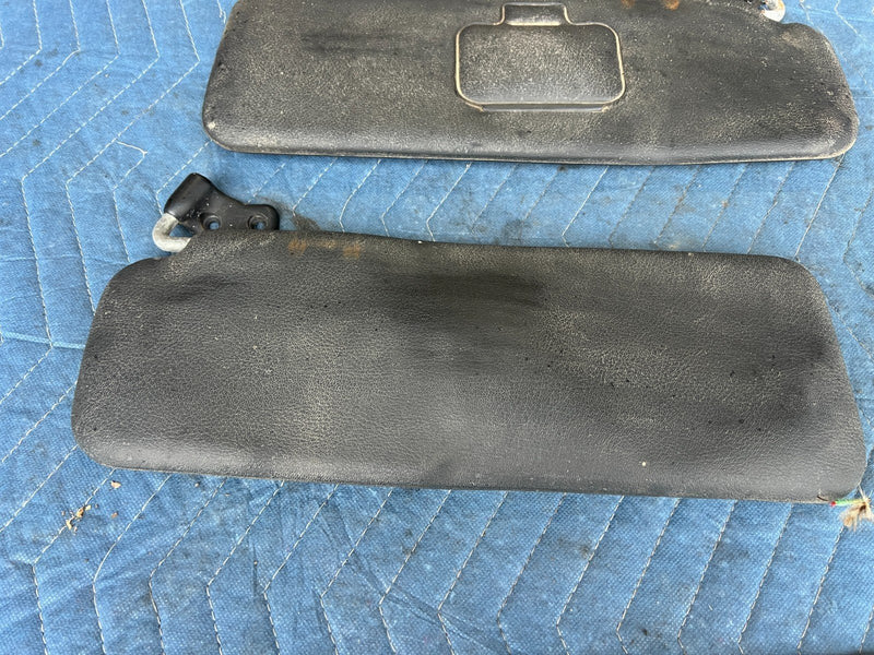 1985-1988 Suzuki Samurai SJ413 Pair of Sunvisors LH RH Mounting HW OEM #2320CN
