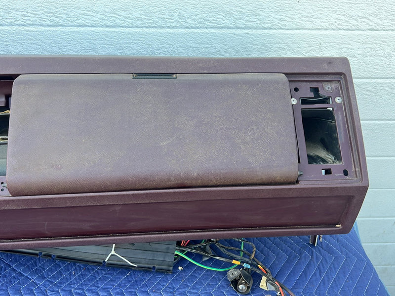 1988-1994 Chevrolet Silverado GMC Sierra Dash Dashboard Panel Maroon OEM #5491EM