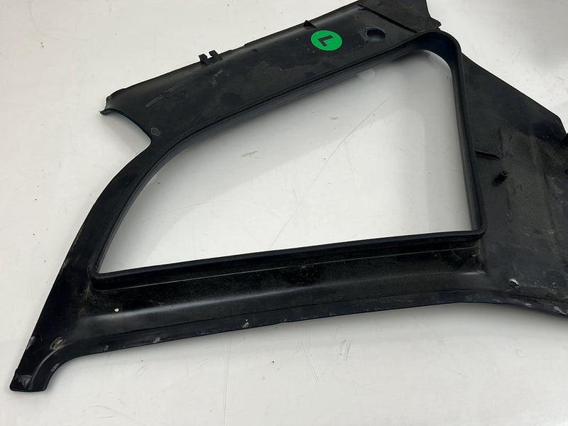 1975-1980 Volvo 244 240 Right & Left C Pillar Trim Blue *Sedan Only* OEM #5351EM