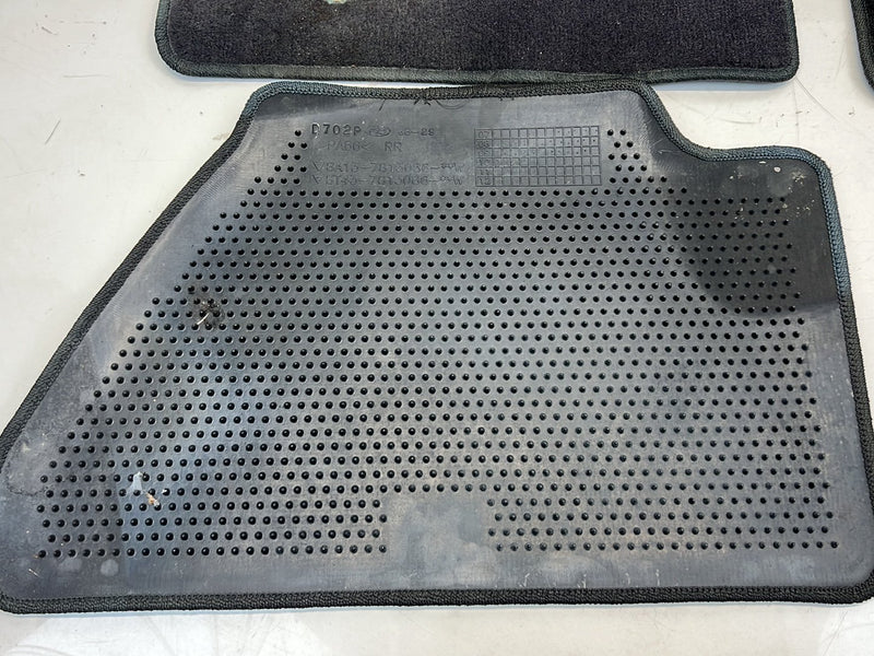 Ford Edge Explorer Floor Mat Carpet Set Black OEM #5297EM