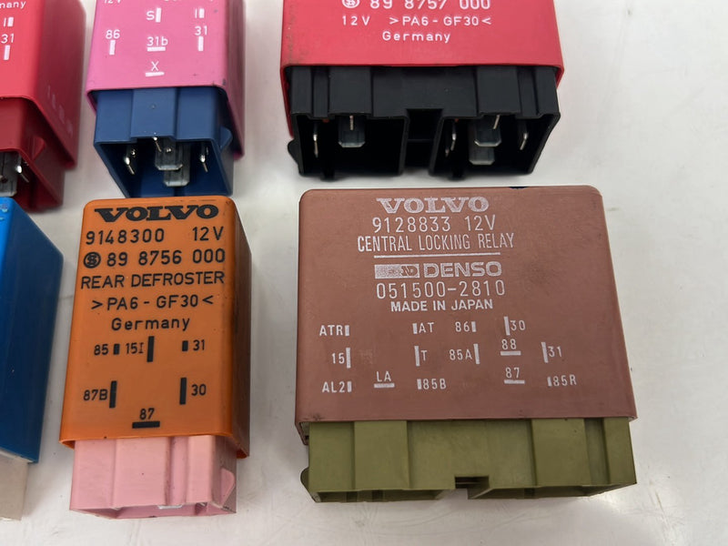 1993-1997 Volvo 850 Wiper Seat Belt Defroster Central Lock Alarm Relay OEM