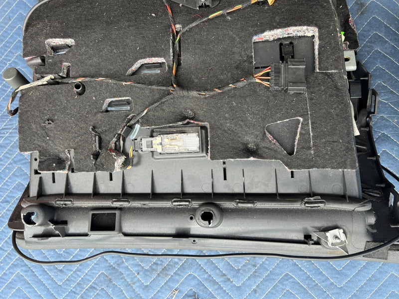 2005-2011 Audi A6 Dash Power Glove Box Compartment Storage Black OEM #3539EM