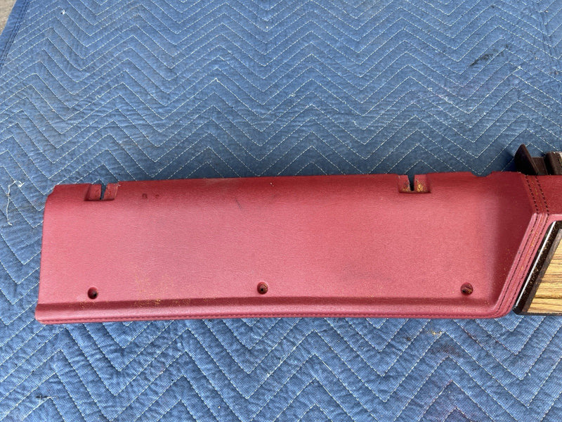 1980-1985 Cadillac Seville Dash Board Lower Panel Red 1617435 OEM #3411M