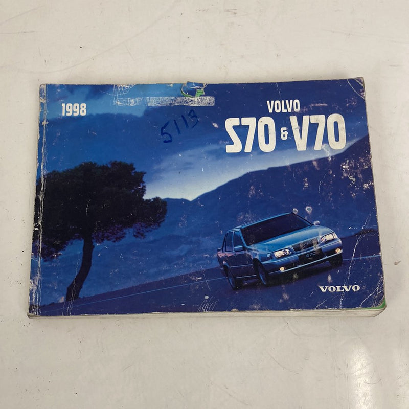 1998-2000 Volvo V70 Owners Manual Book Booklet OEM #5171M