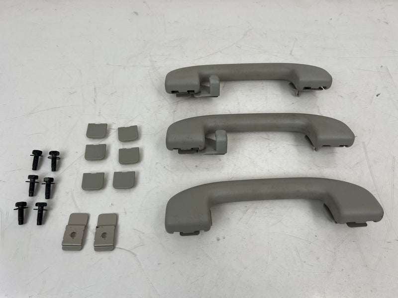 2008-2010 Nissan Rogue Overhead Headliner Grab Handle Set of 3 Gray OEM #6806EM