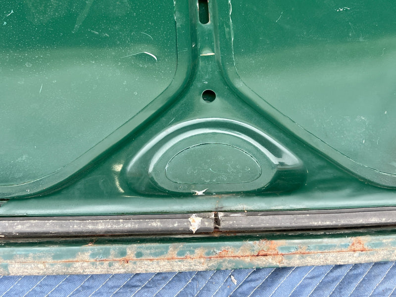 1967-1974 Volvo 140 142 Coupe Rear Deck Trunk Lid Panel Green OEM #4854EM
