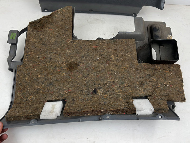 1993-1997 Volvo 850 Dash Right & Left Knee Bolster Trim Pair Gray OEM