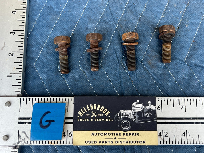 1983-1985 Porsche 944 Torque Tube to Front Bell Housing Bolts OEM #2561EM