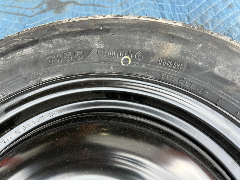 2008-2010 Nissan Rogue Emergency Spare Tire Wheel Rim T155/90D16 OEM #2115CN