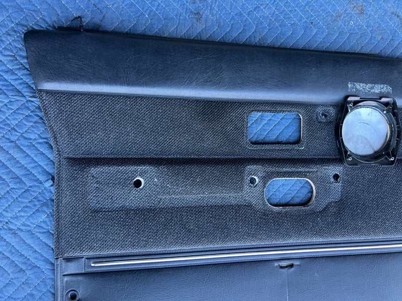 1986-1993 Volvo 240 244 *Sedan Only* Door Card Set of 4 Gray Black OEM #4374EM