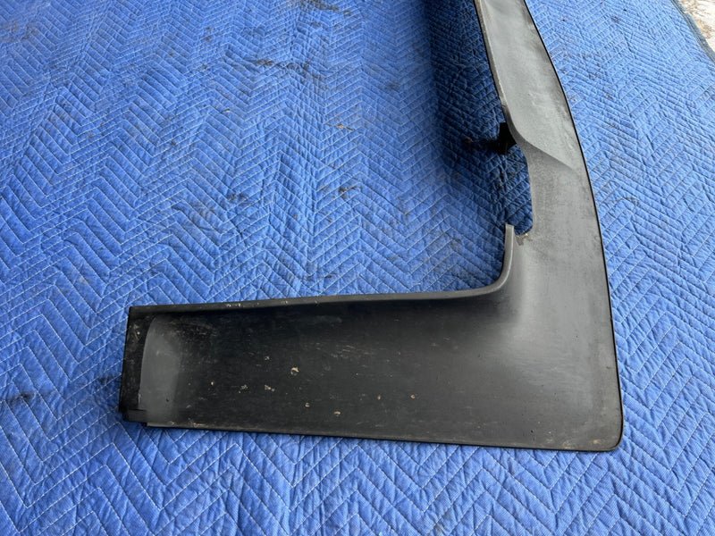 1989-1995 Volvo 740 940 Sedan Rear Bumper Cover Lower Valance Black OEM #3815EM