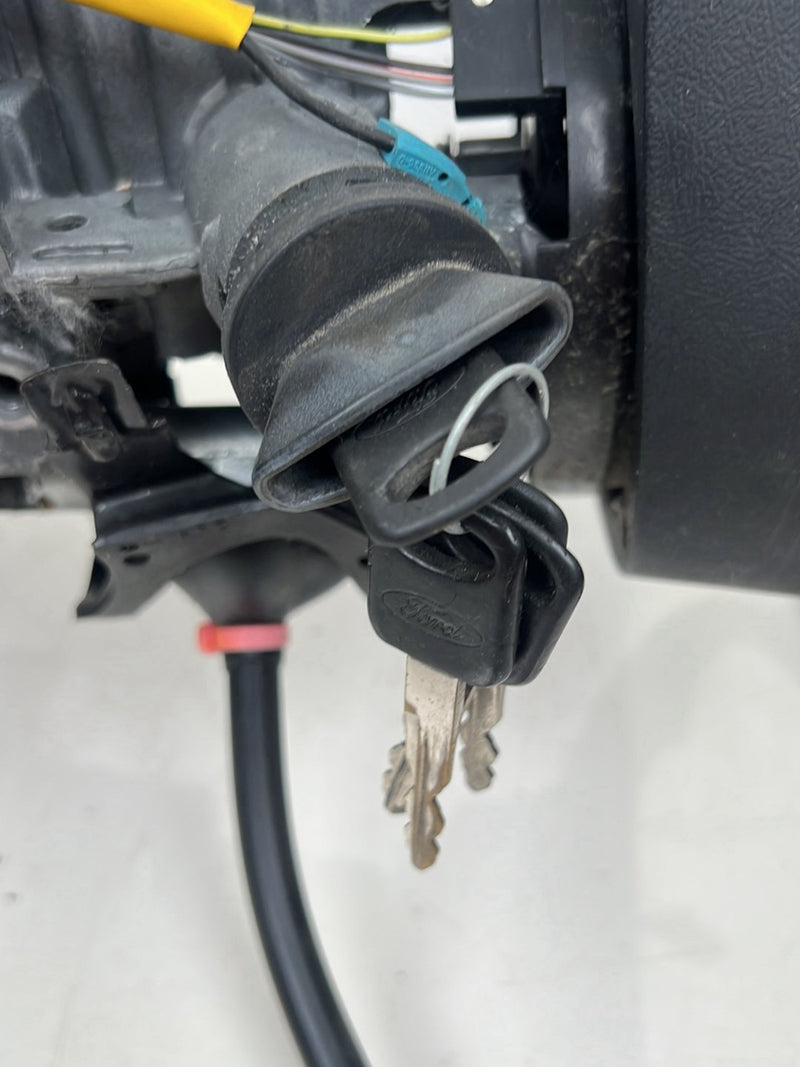 1993-2000 Ford Ranger Steering Column Wheel w/ Ignition, Stalks, & Key OEM #6022EM