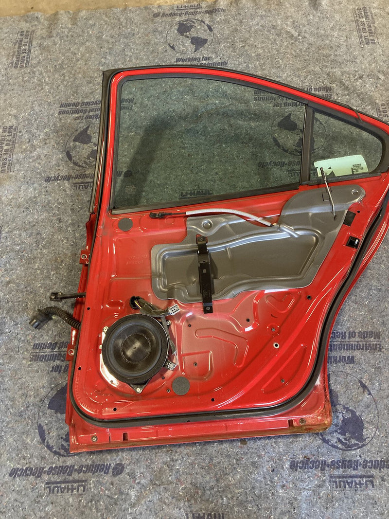 2005 2006 2007 Volvo S60R S60 V70R Rear Passenger Right RH Door Red OEM #1290M