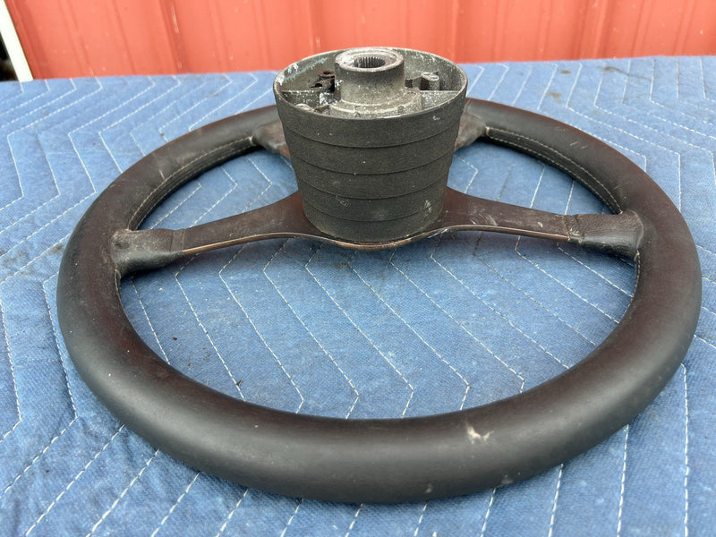 1972-83 BMW 2002 Ti Tii E3 4 Spoke Steering Wheel E9 E12 E21 E23 E24 OEM #3919M