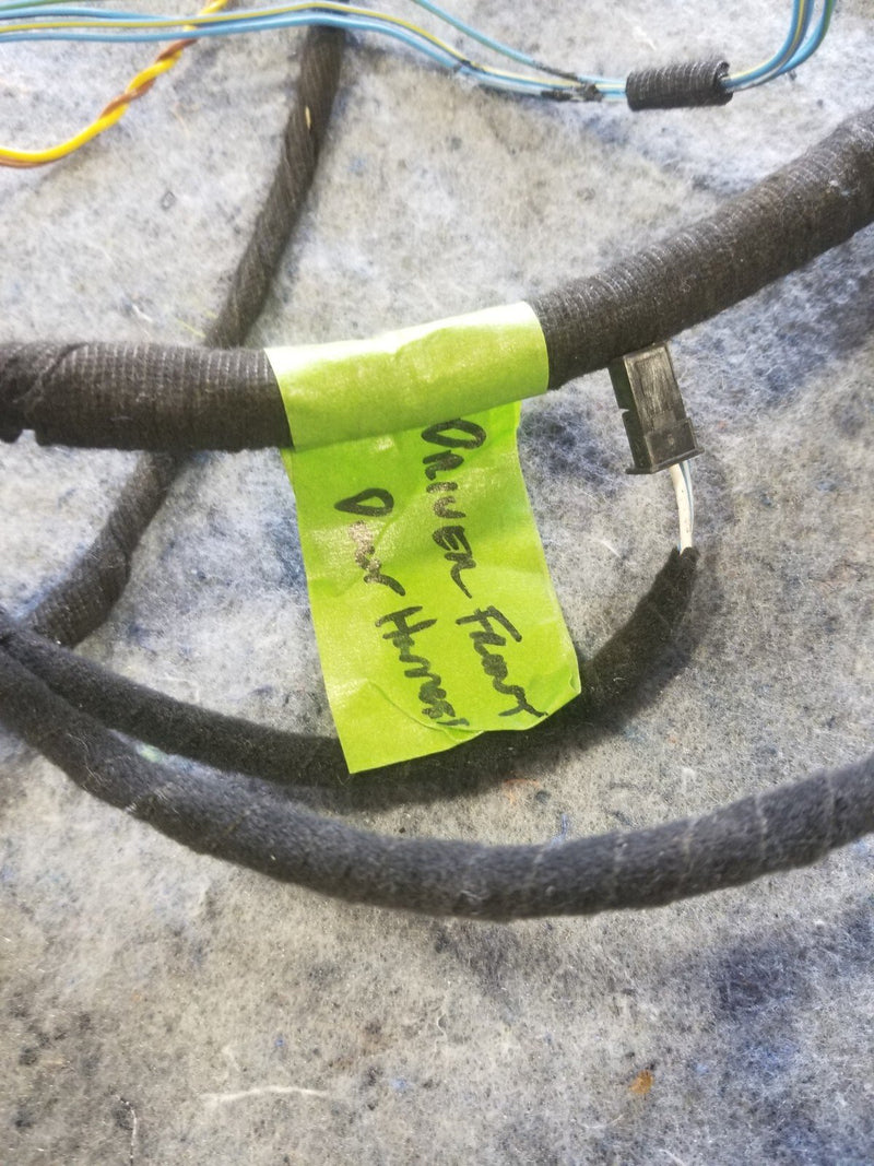 2001-2006 E46 BMW 325i 330XI 330i DRIVER FRONT DOOR WIRE HARNESS OEM #356CN