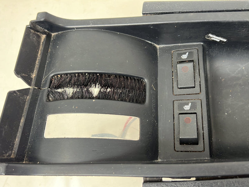 1990-1992 Volvo 740 745 940 Center Console Storage Arm Rest Black OEM #5843EM