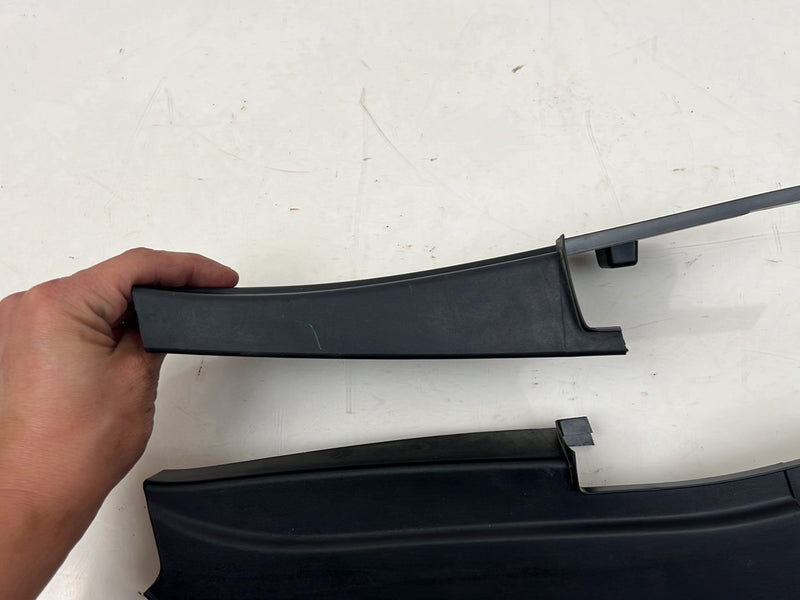 2013-2019 Ford Escape Interior Door Mirror Trim Pair Black OEM #5483EM