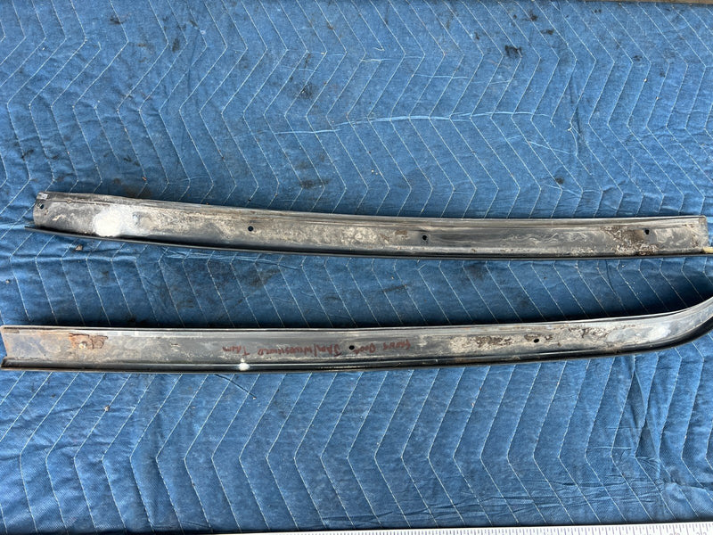 1989-1995 Volvo 740 940 Front LH & RH Door Jam to Windshield Trim OEM #3744EM