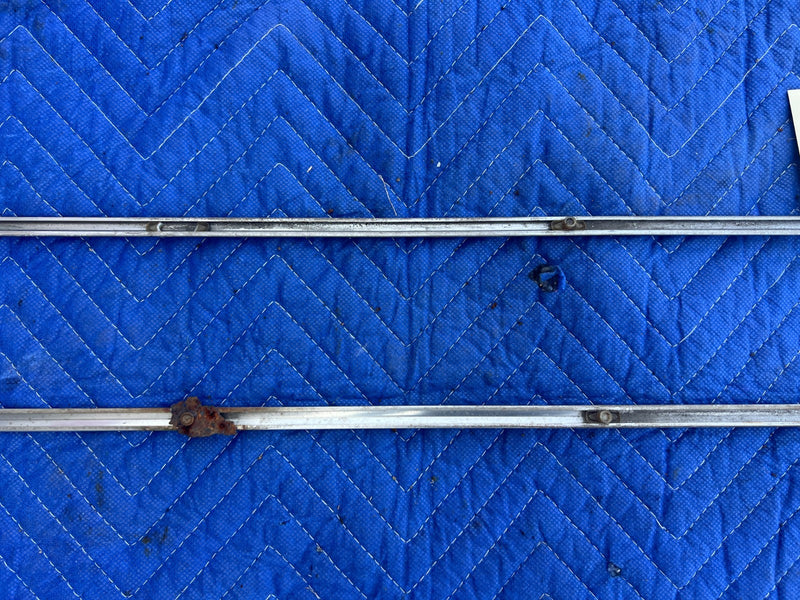 1967-1974 Volvo 140 142 144 145 Front Right & Left Fender Chrome Pair OE #4958EM